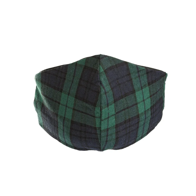 black watch tartan washable face masks