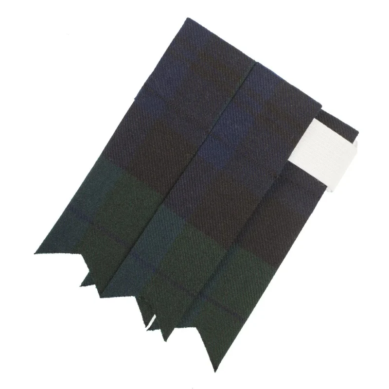 black watch traditional tartan flashes