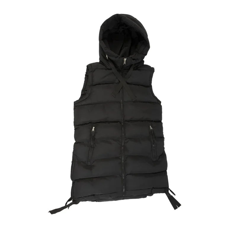 black women s puffer vest