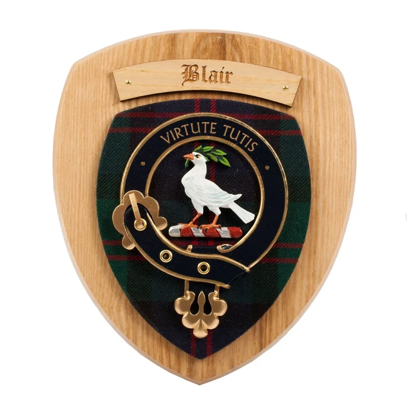 blair clan wall plaque