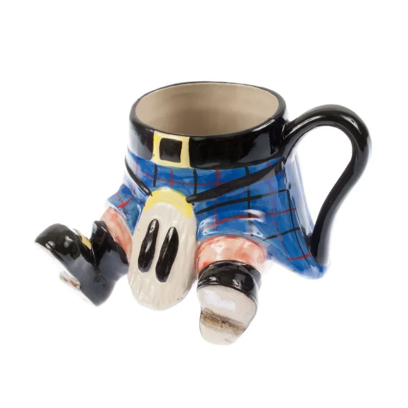 blue cheeky kilt mug for tea lovers