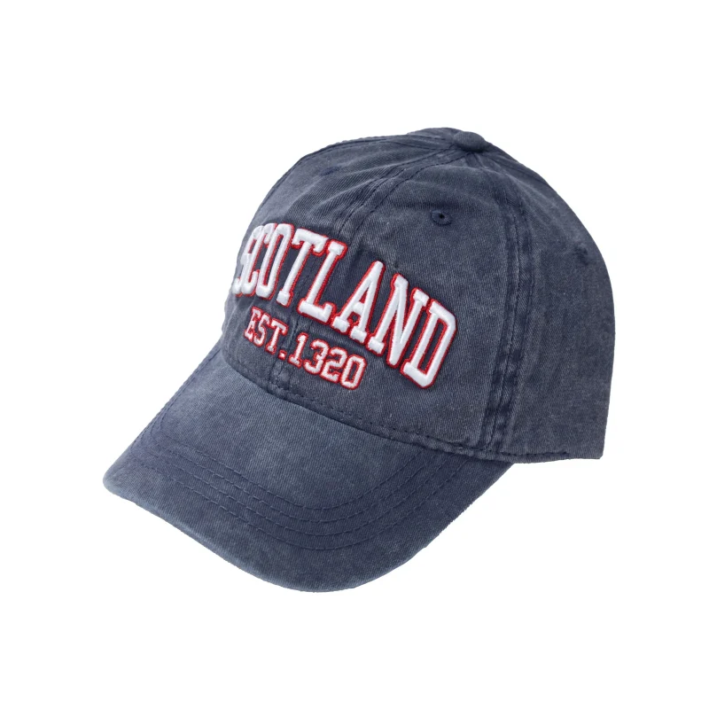 blue scotland stonewash cap