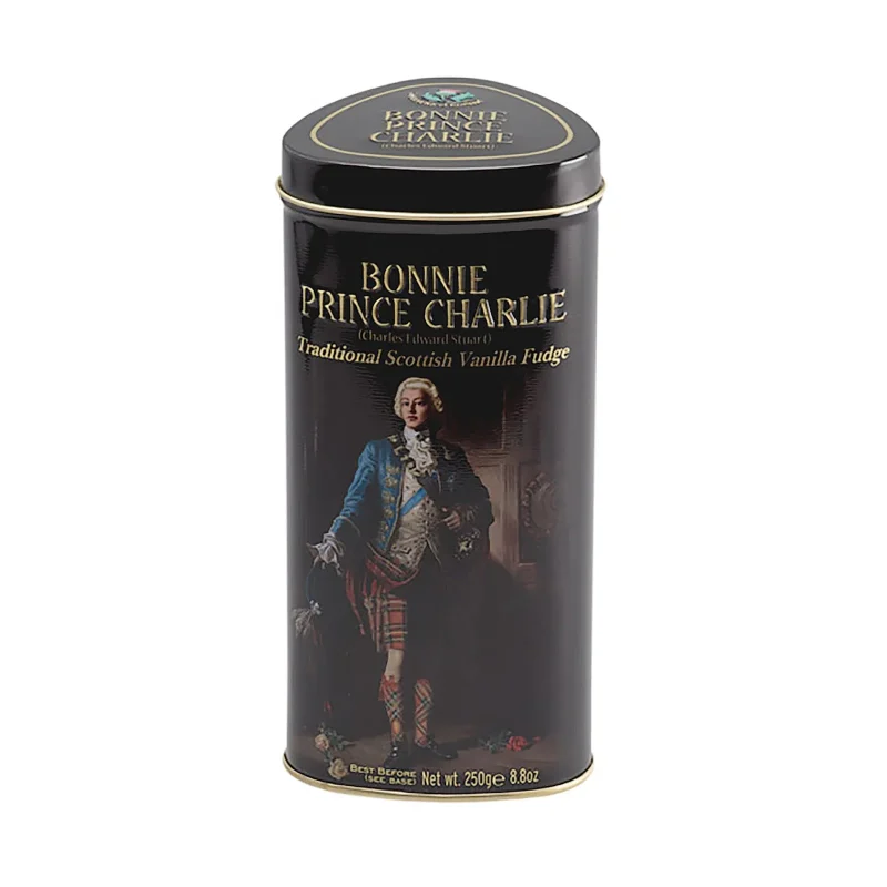 bonnie prince charlie vanilla fudge tin