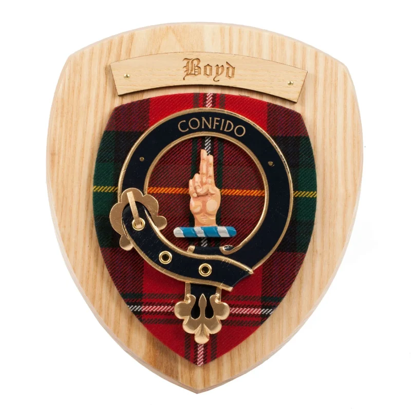 boyd clan wall plaque