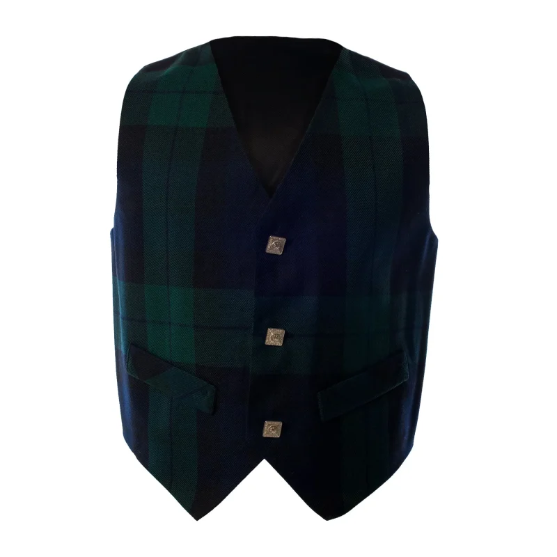 boys tartan suit vest gunn