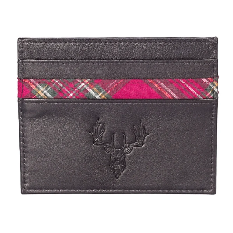 braemar slim leather card wallet