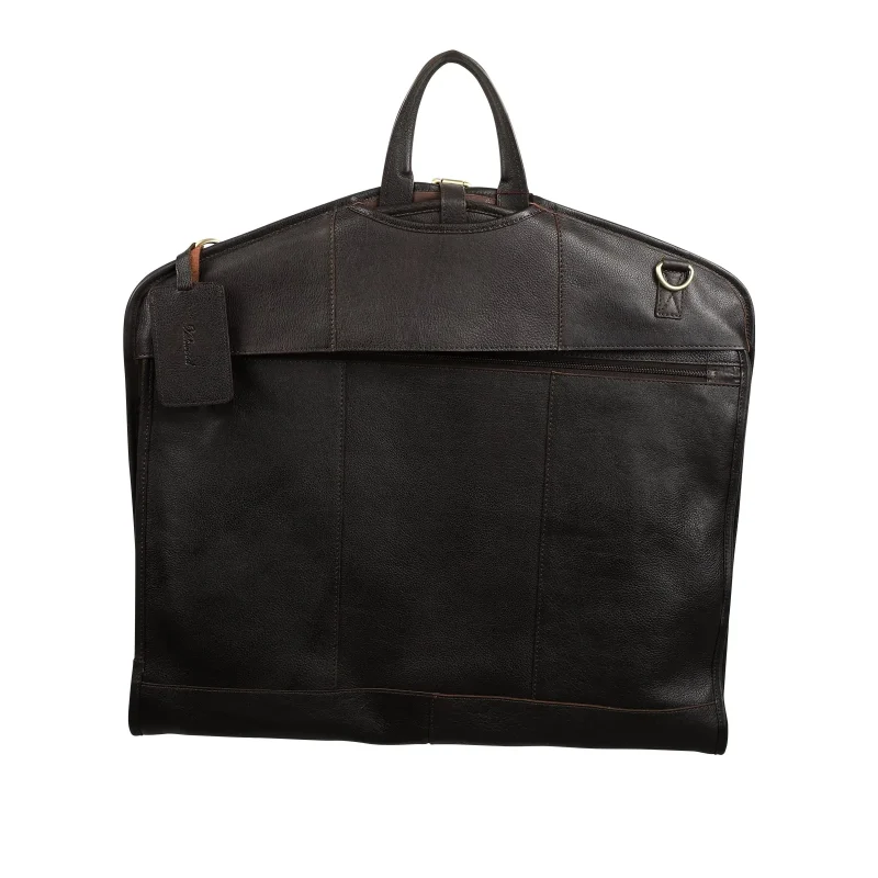 brown harper folded suit carrier