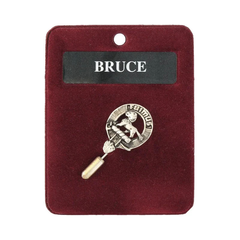 bruce art pewter lapel pin