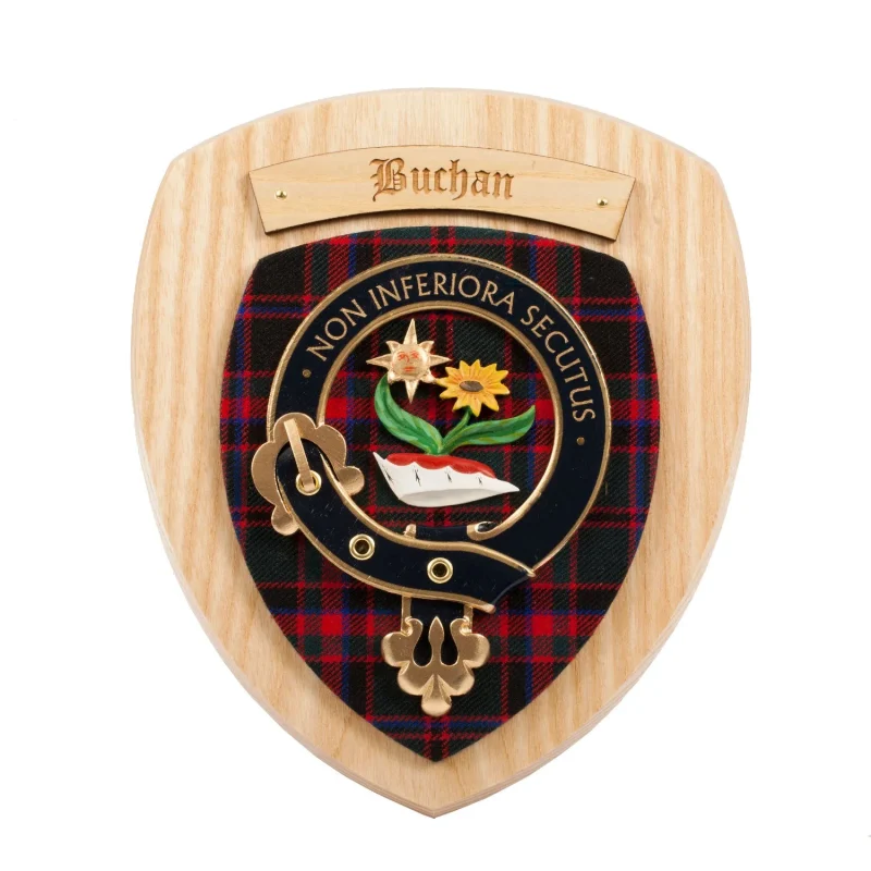 buchan clan wall plaque