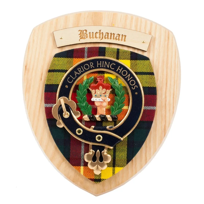 buchanan clan wall plaque modern design