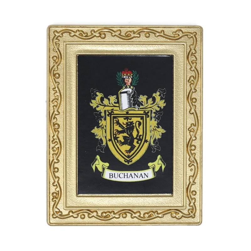 buchanan coat of arms fridge magnet