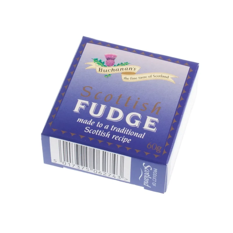 buchanan s scottish fudge box 60g