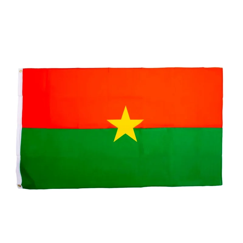 burkina faso 5x3 flag