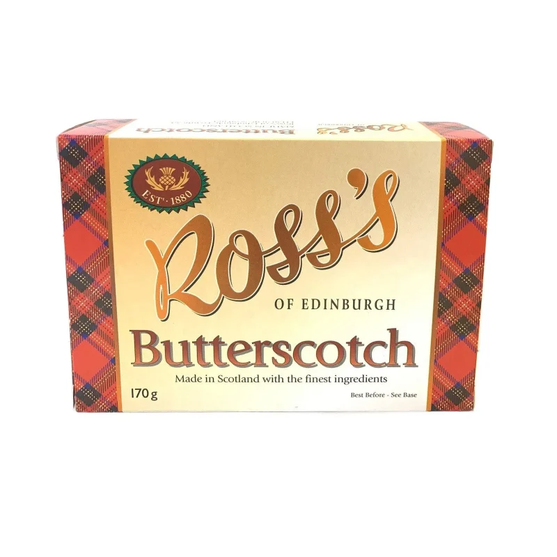 butterscotch tartan gift box set