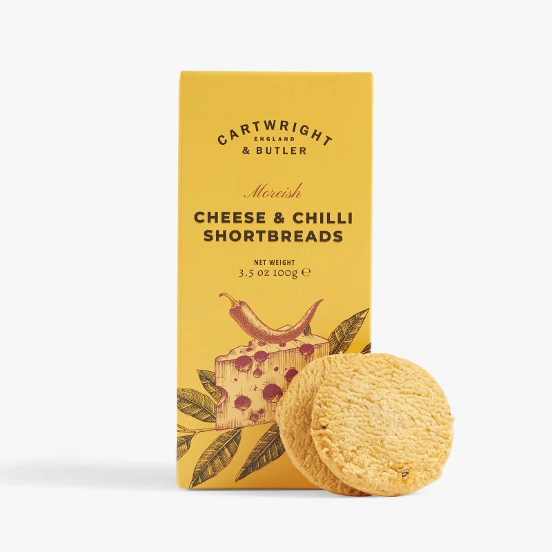 c b spicy cheese shortbread