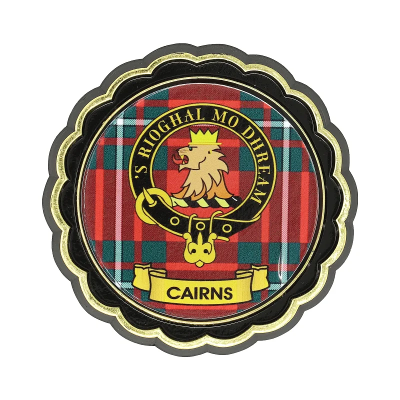 cairns clan crest fridge magnets