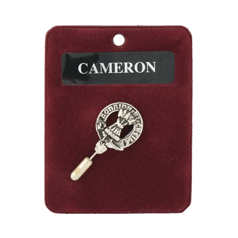 cameron art pewter lapel pin