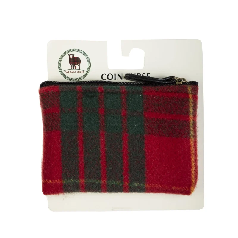 cameron clan tartan purse