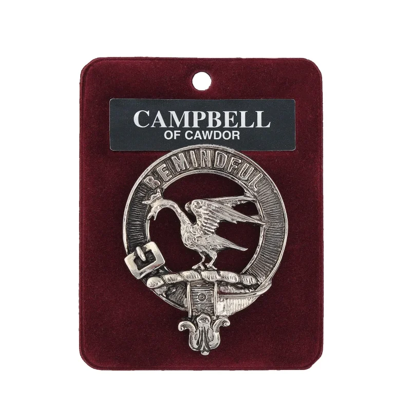 campbell of cawdor pewter clan badge