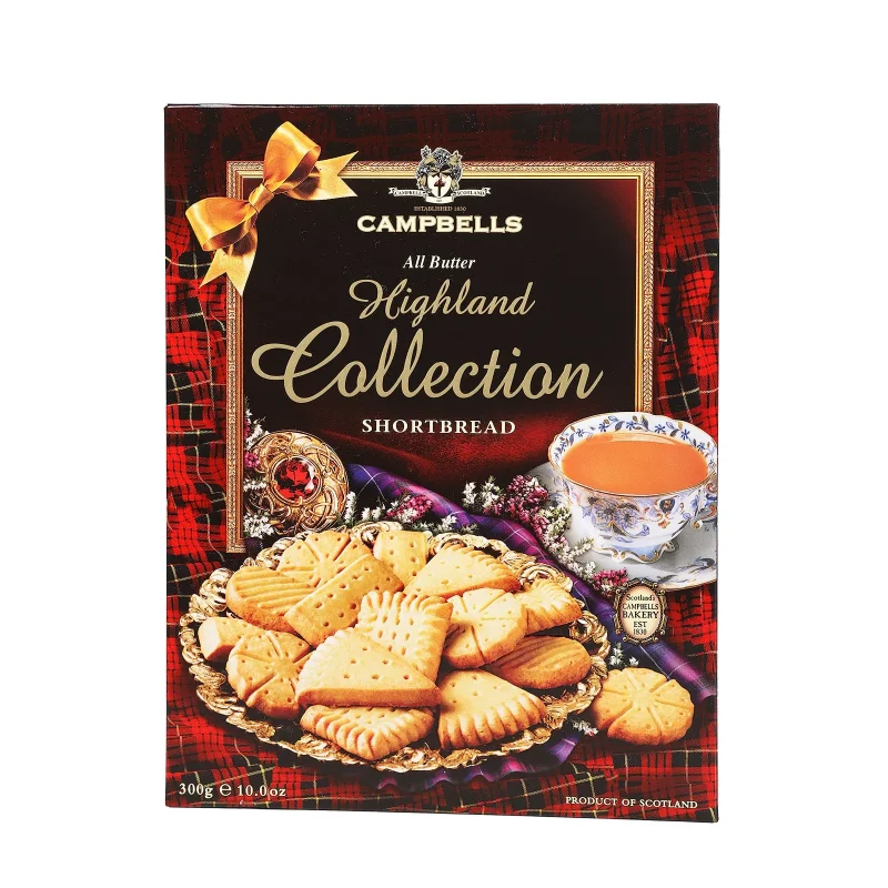 campbell s highland collection shortbread 300g