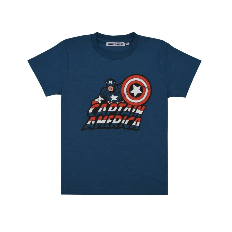 captain america red graphic tee