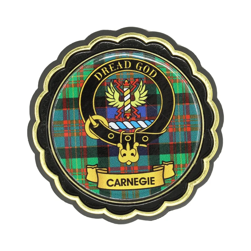 carnegie clan crest fridge magnets