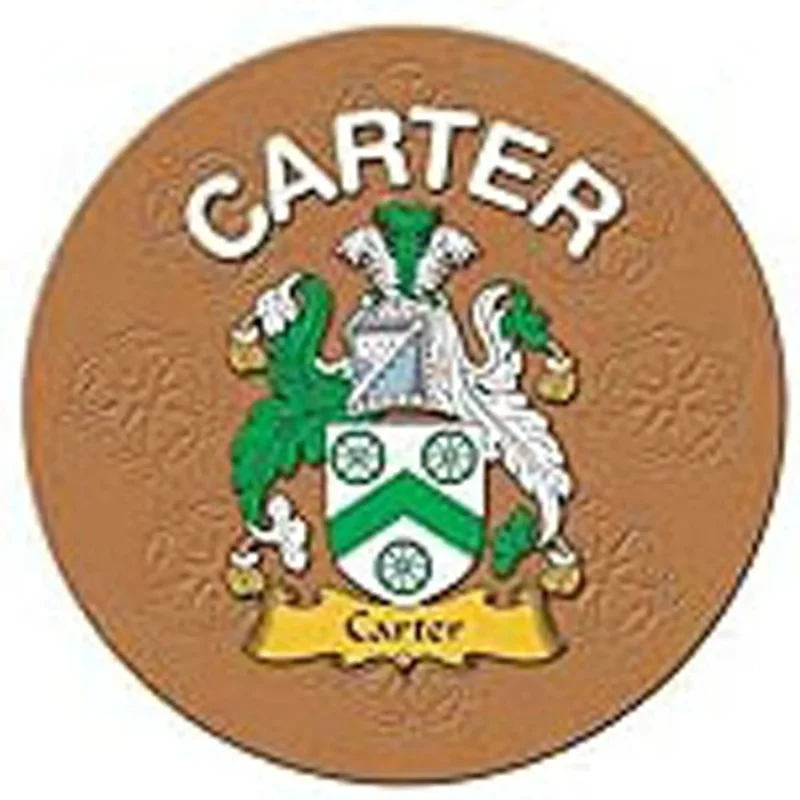 carter family round cork coasters