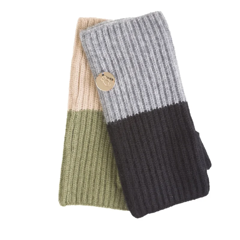 cashmere green mix maisie gloves 30 cashmere