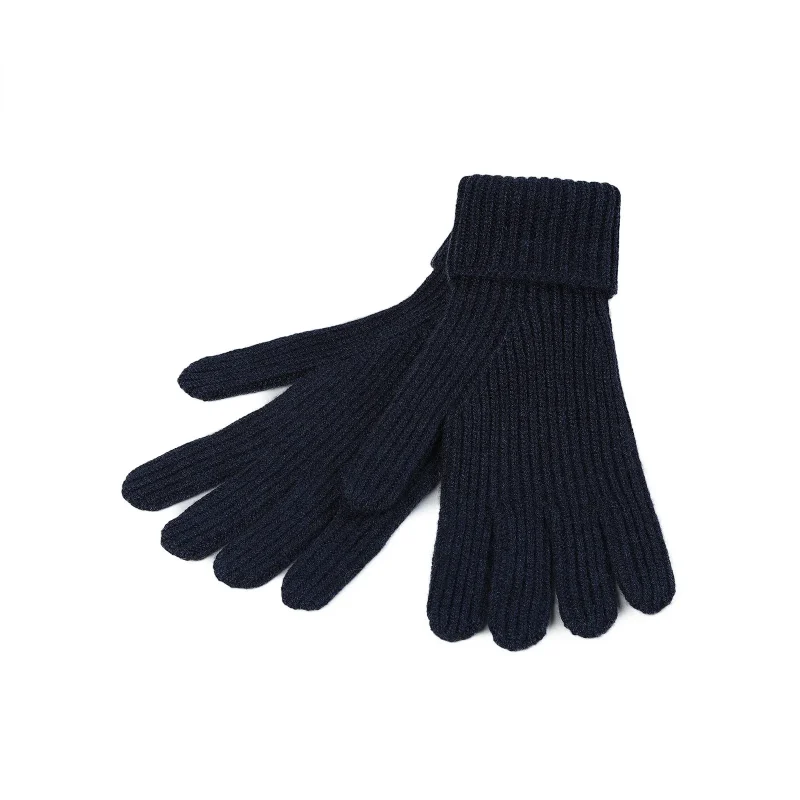 cashmere men s ribbed gloves cosmo