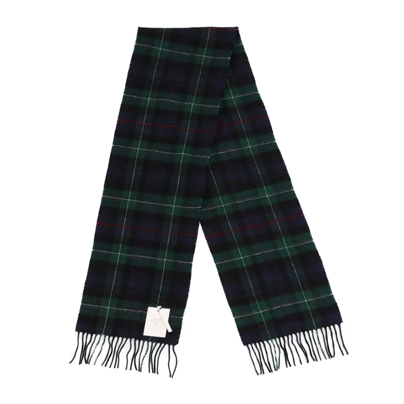 cashmere tartan scarf 100 mackenzie