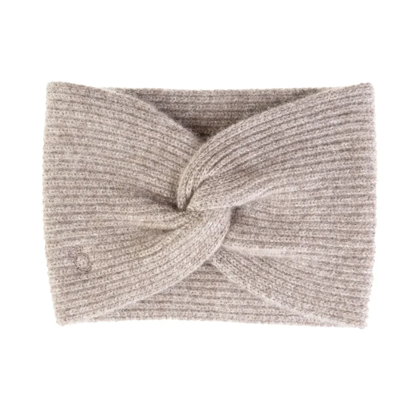 cashmere wide ribbed headband for women st kilda