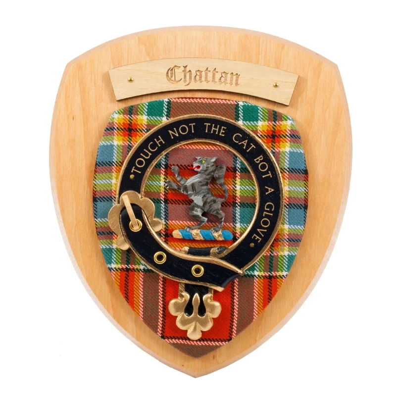 chattan clan wall plaque