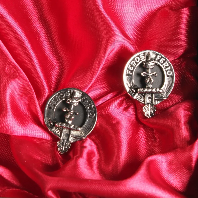 chisholm art pewter cufflinks