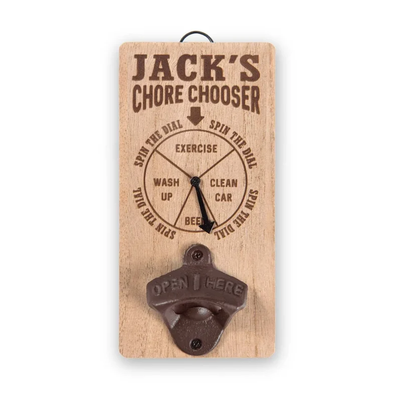 chore chooser bottle opener jack