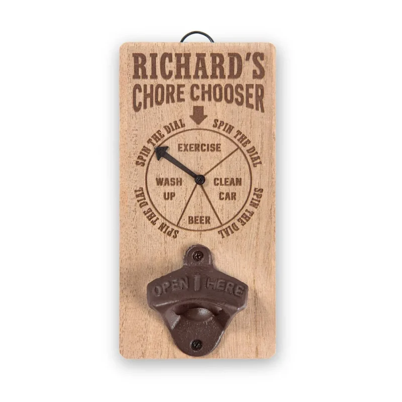 chore chooser bottle opener richard