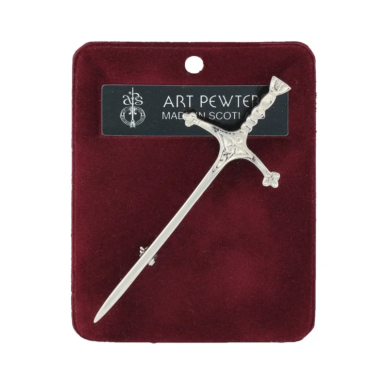 claidhmhor highland kilt pin