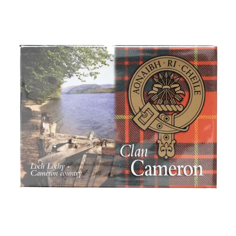 clan cameron scenic family magnet