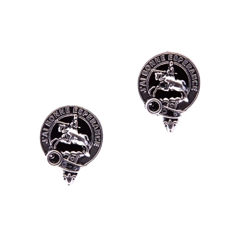 clan crest cufflinks by craig