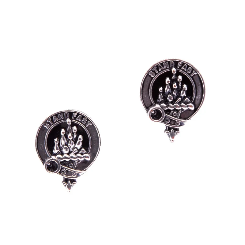 clan crest cufflinks grant