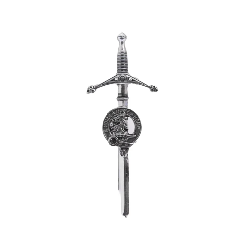 clan crest kilt pin for home decor