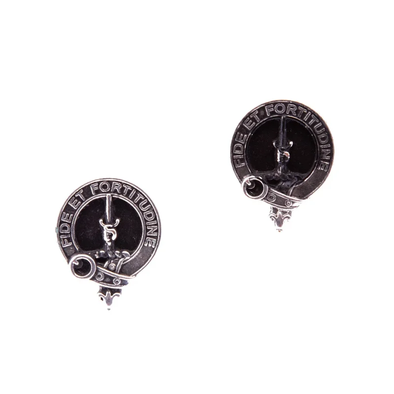 clan crest shaw cufflinks