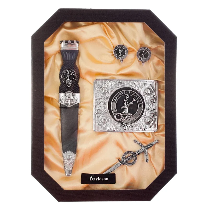 clan davidson gift set for men