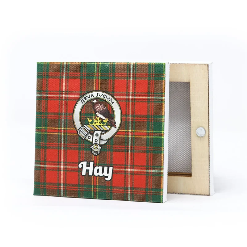 clan hay square fridge magnet