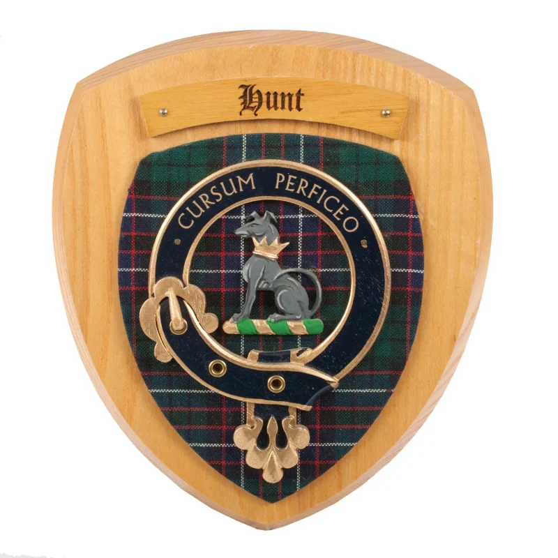 clan hunt wall plaque decor