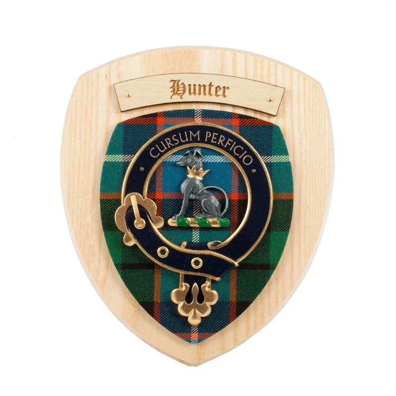 clan hunter wall plaque decor