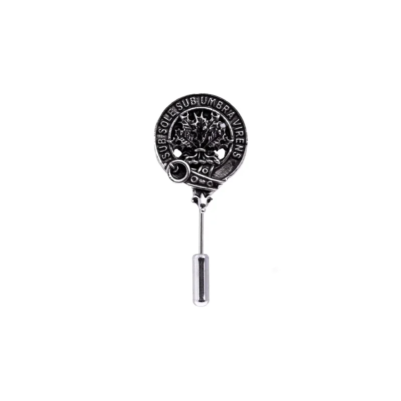 clan irvine lapel pin exclusive crest