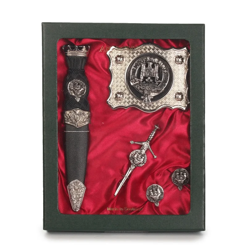 clan maclachlan art pewter set