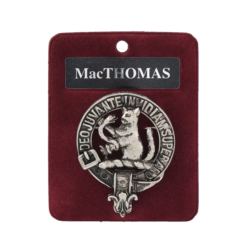 clan macthomas crest badge