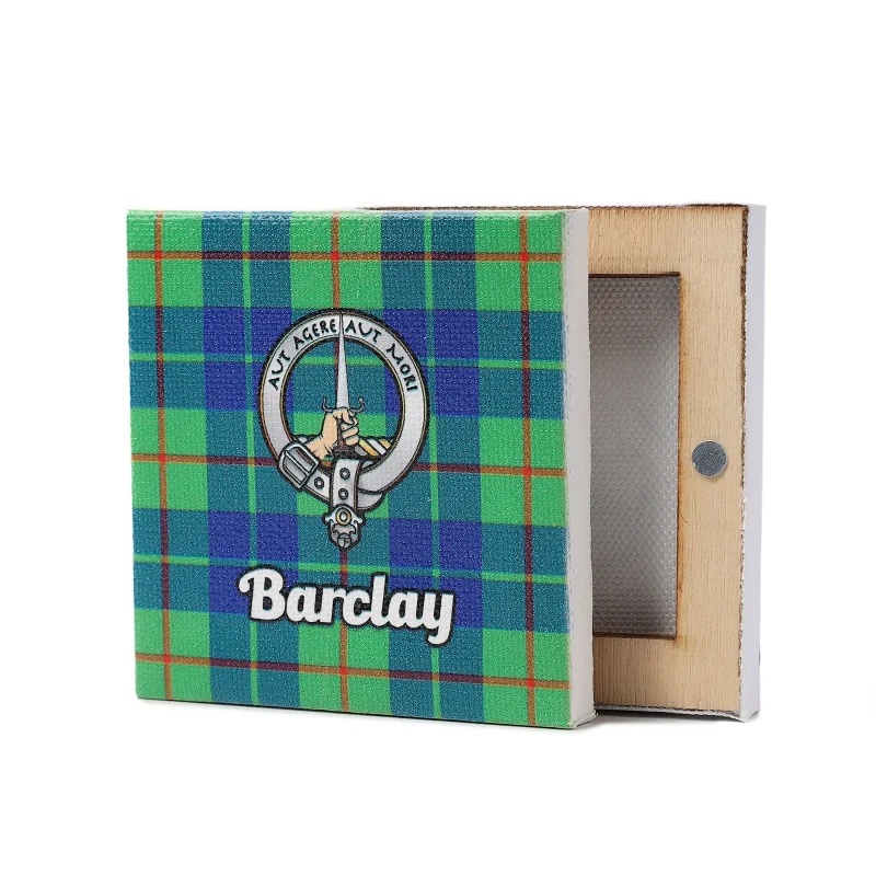 clan square barclay fridge magnet