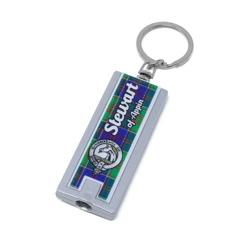 clan stewart of appin led keyring